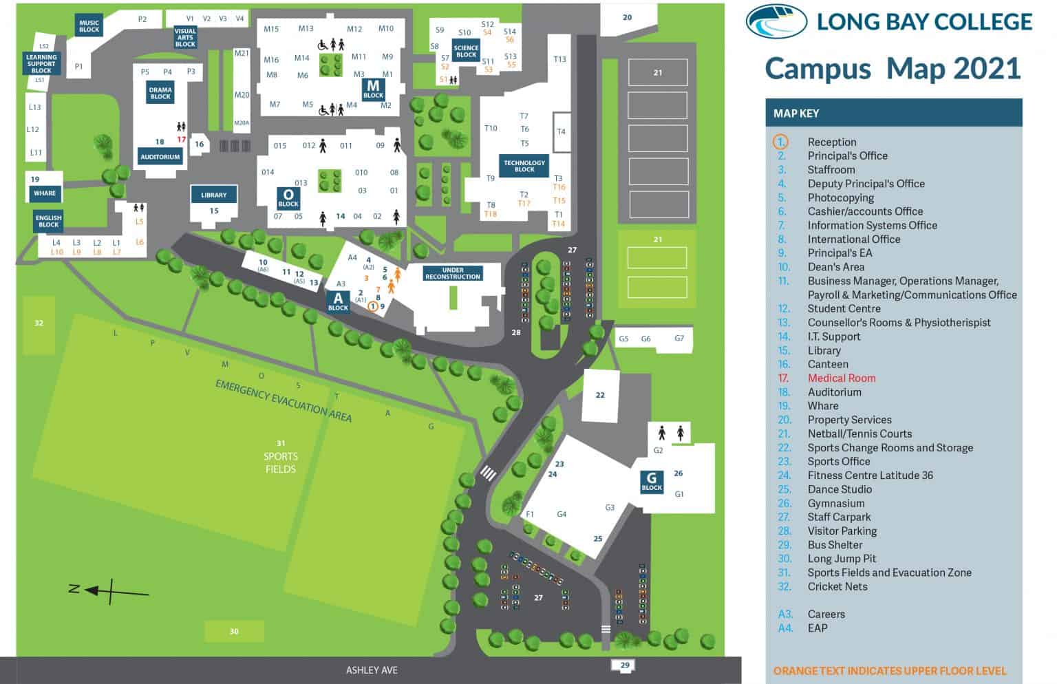 Dates, Times & Map - Long Bay College